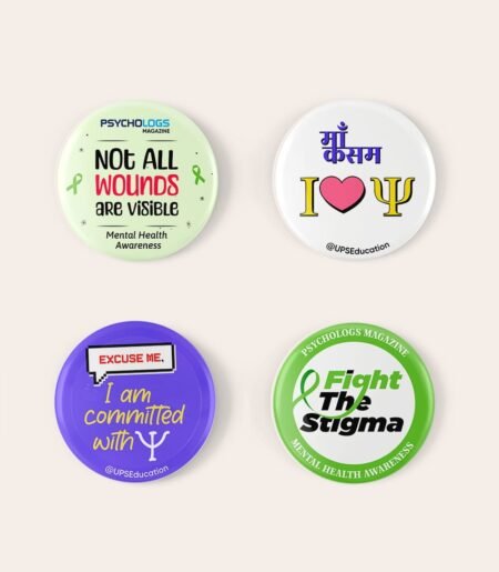 Product Combo Pack of 4 Round Badges