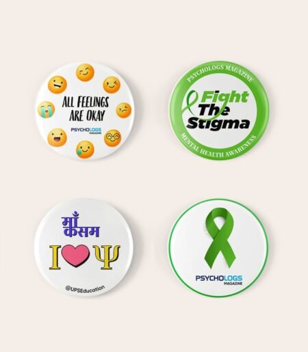 Product Combo Pack of 4 Round Badges