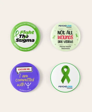 Product Combo Pack of 4 Round Badges