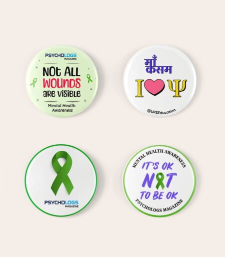 Product Combo Pack of 4 Round Badges