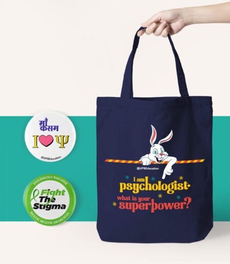 Psychology Bag and Two Badges Pack