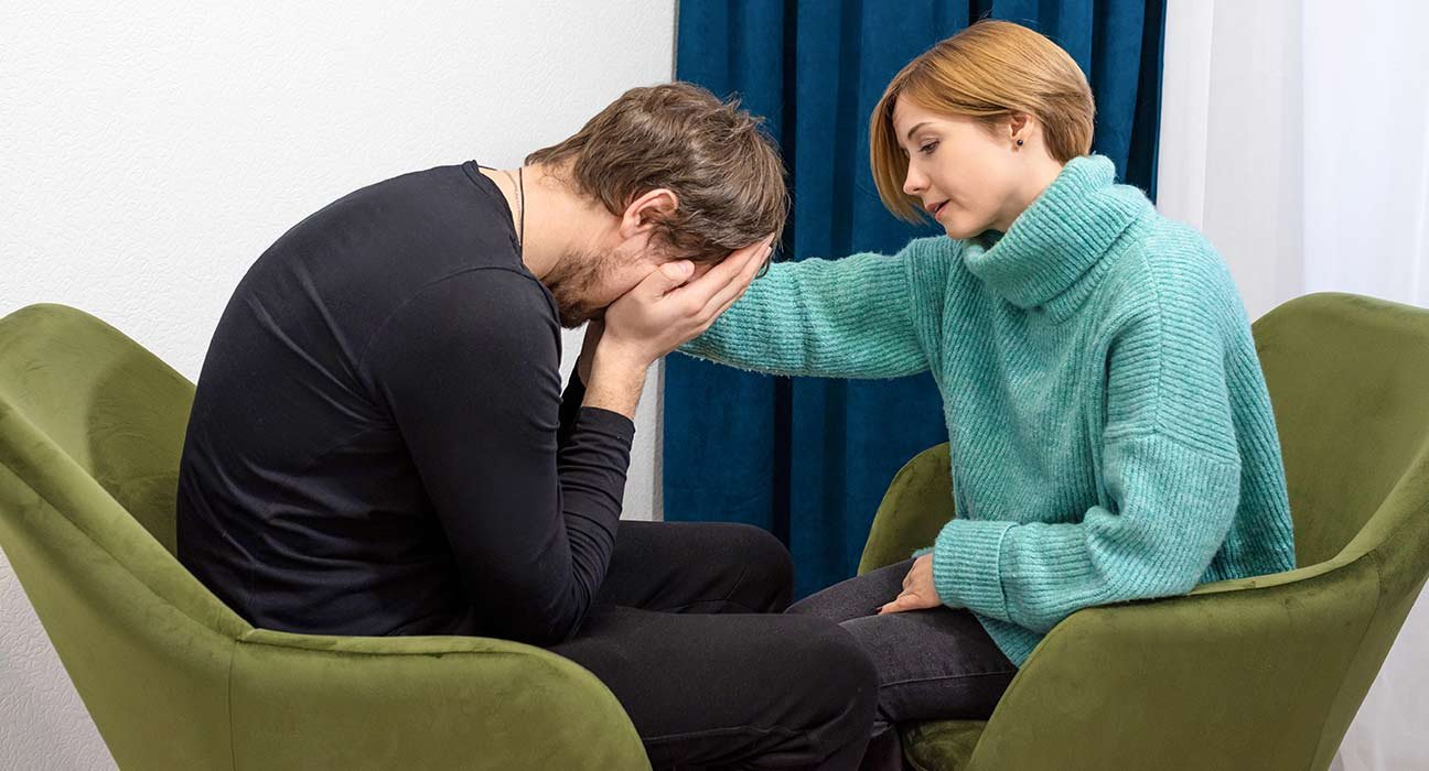 person suffering from mental illness