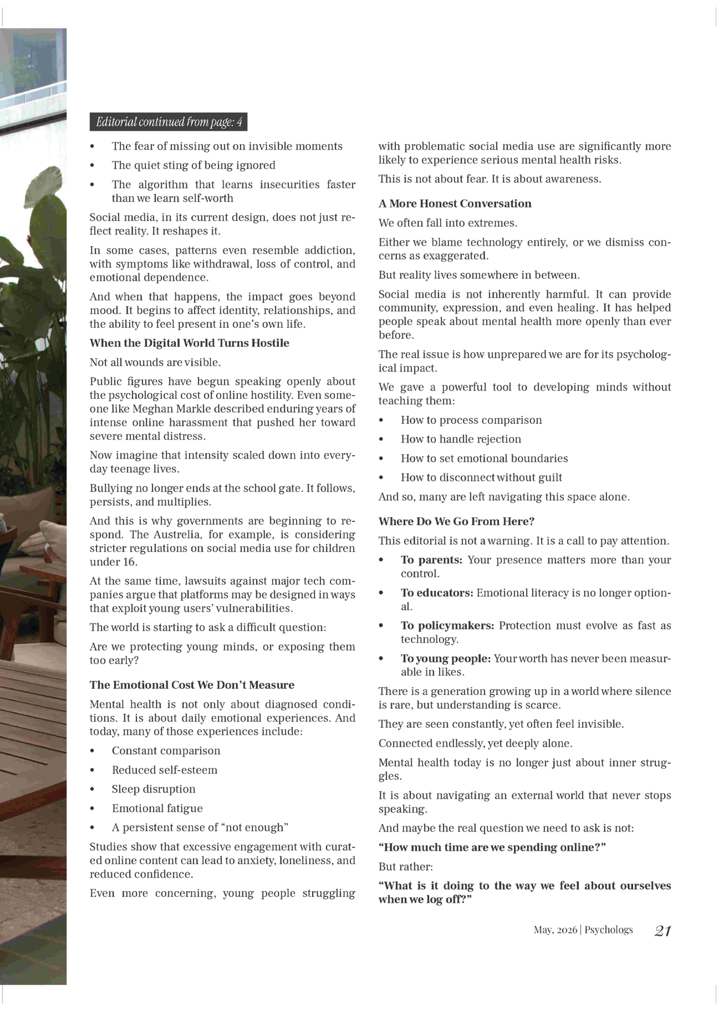 Psychologs eMagazine May 2026 - Image 5