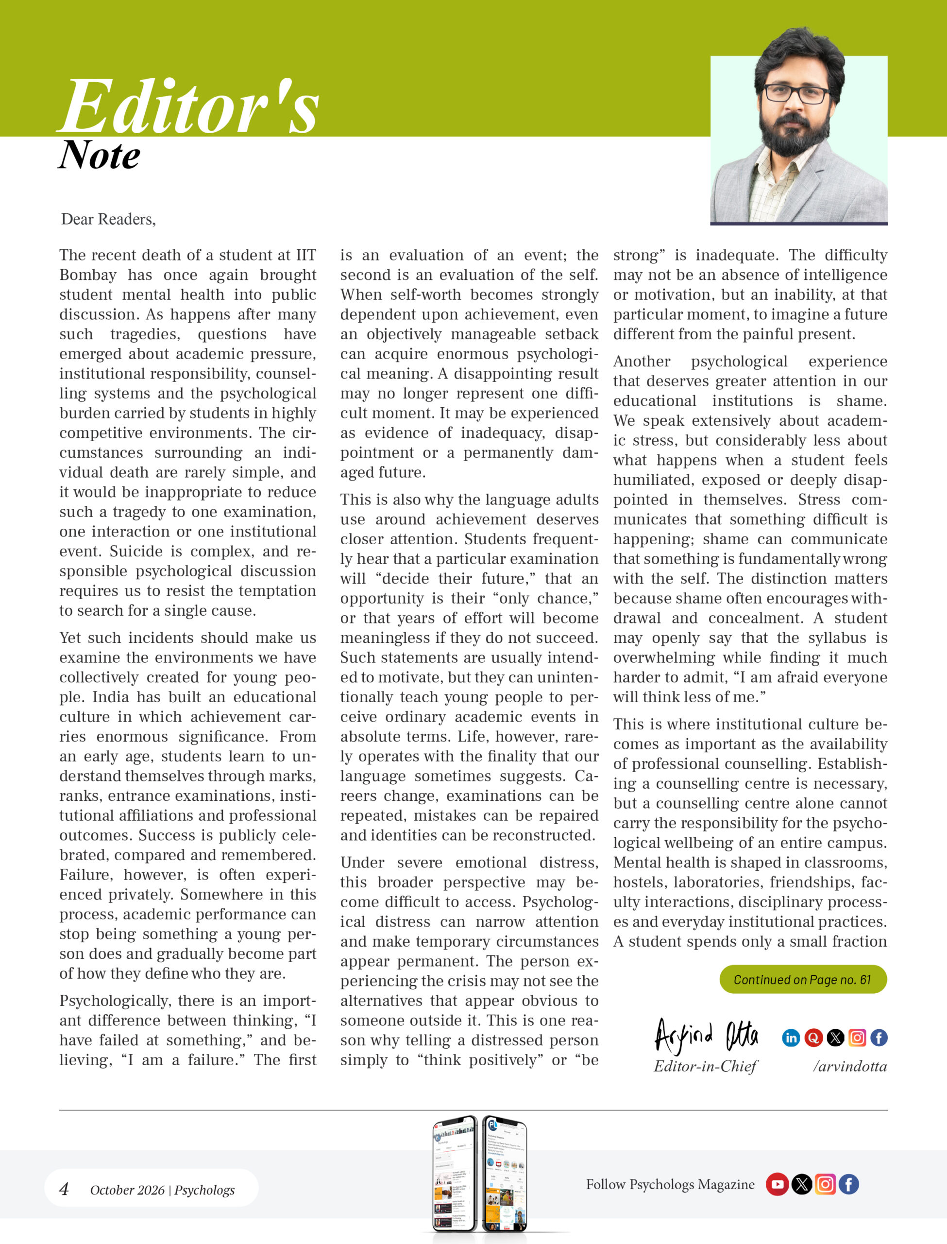 Psychologs eMagazine October 2026 - Image 4